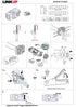 LINKUP RJ45 Connectors Cat6A, 2 Pack, Shielded Keystone Jack for Cat6A up to 22AWG Solid Bulk S/FTP Ethernet Cable