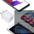 Charger Block, USB Wall Charger, Double USB Fast Charging Cube Block, 2.1A Power Adapter, 3Pack for iPhone and Samsung