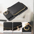 Furiet Wallet Case for Samsung Galaxy S23 Plus 5G, Zipper Flip Organ Purse, Card Holder, Black