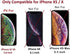 PureGear HD Clear Tempered Glass Screen Protector for iPhone Xs/X with Self Alignment Tray, Touch Sensitive