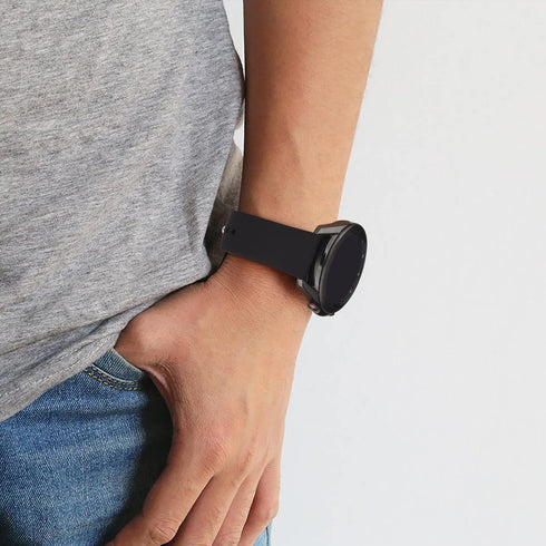 Silicone Band Compatible with IDW13, IDW16, IDW19 Smartwatch, 22mm Soft Quick-Release Sport Replacement Straps