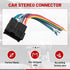 1999-2005 2001-2006 RED WOLF Radio Wiring Harness Fit for Hyundai Sonata Accent Kia Amanti Optima Sedona Aftermarket