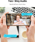 Aurumbach 5G/2.4G 2K+2K 2-Way 355 Dual Lens Security Camera Indoor WiFi, Pet Camera with Pan Tilt for Home, Baby