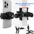 Clip Clamp Phone Holder for Desk/Table/Glass Door/Desktop Baffle/Easel, Compatible with