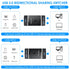 3.0 2 1 1 2 2 USB Switch, Bi-Directional USB Switch in Out / in Out, YINNCEEN USB Switcher Computers Share Keyboard