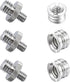 Xelsluthe 6 Pcs Tripod Adapter, 1/4 Inch to 3/8 Inch Tripod Adapter with
