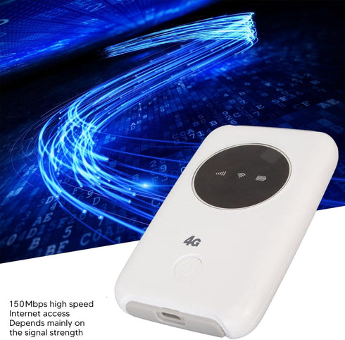 Yoidesu 5G 300Mbps 3200mAh 10 Unlocked SIM Card Slot Portable Router LTE USB Modem, Battery, Up to Devices, for Travel