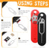 TOODOO 4 Sim Card Removal Tool Phone Chip Remover Unlock Chip Sim Card Tray Eject Pin Tool Needle Opener Ejector