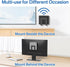 Chunxiao Adjustable Wall Mount for Cable Box | Router Mount | Modem Mounts, Cable Box Mount Behind TV for Streaming