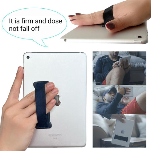 Finger Grip for Tablets - Universal Tablet Hand Strap Holder for eReaders Fire Tablet - Kindle/Kobo/Voyaga/Lenovo/Sony