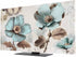 Yukro Victorian Style Broccoli Butterfly Indoor TV Dust Cover, Blue Flowers Plant Elastic