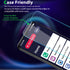 Lively Smart 4/Jitterbug Smart4 Tempered Glass Screen Protector 3 Pack, 9H Hardness, HD Clarity, Case Friendly, Bubble
