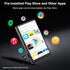 XBENDON MP3 4" MP4 MP3 Player with Bluetooth and WiFi, Touch Screen Music Player with Spotify, Play Store, Pandora