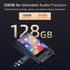 MECHEN 128GB MP3 D53 MP3 2.4" MP3 512GB Player with Bluetooth - Portable Touch Screen Music Player with HiFi Speaker