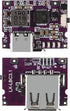 6PCS Type-C USB 5V 3.1A Boost Converter Step-Up Power Module IP5310 with Switch LED Indicator for Mobile Power Bank