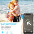 2 Pack AirTag Bracelet for Kids, Waterproof Cute Cartoon Holder with Soft Silicone Anti-Lost Wristband Accessories
