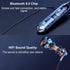 Wireless Bluetooth Neckband Headphone, Ergonomic Hanging Neck Magnetic Attraction Earphone with TF Port, Sports