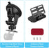 Rear Camera Mount (2 Pcs), Universal Adjustable Back Windshield Camera Mount, Dash Cam Rearview Camera Bracket for Car