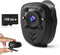 Mini Body Camera Video Recorder, Built-in 128GB Memory Card with Night Vision IR & Loop Record HD 1080P