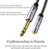 DUKABEL TopSeries Long 1/4'' Male to 1/8'' Female Adapter Cable (16ft/5M), 6.35mm to 3.5mm Phone Audio Connector