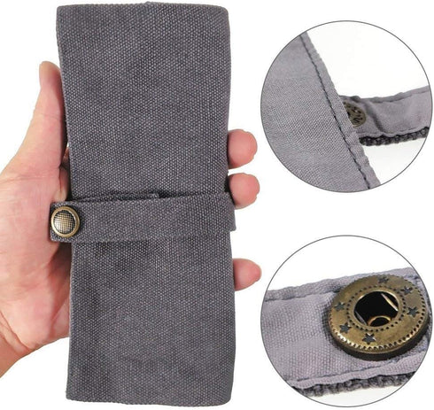 Watch Band Accessories – Smart Watch Band Cotton Canvas Portable Storage Bag Case Pouch Organizer for Apple, Garmin,