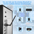 USB Bluetooth Adapter 5.3 for Desktop PC, Long Range Class 1 EDR Bluetooth Dongle Receiver for Laptop, Supports Windows