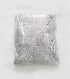 1x2 M Door String Curtain | Rare Flat Silver Ribbon Thread Fringe Window Panel | Room Divider for Wedding Coffee House