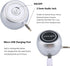Wireless Mini Speaker with 3.5mm Aux Input Jack, 3W Portable Speaker for Cellphone Tablet Laptop, Silver