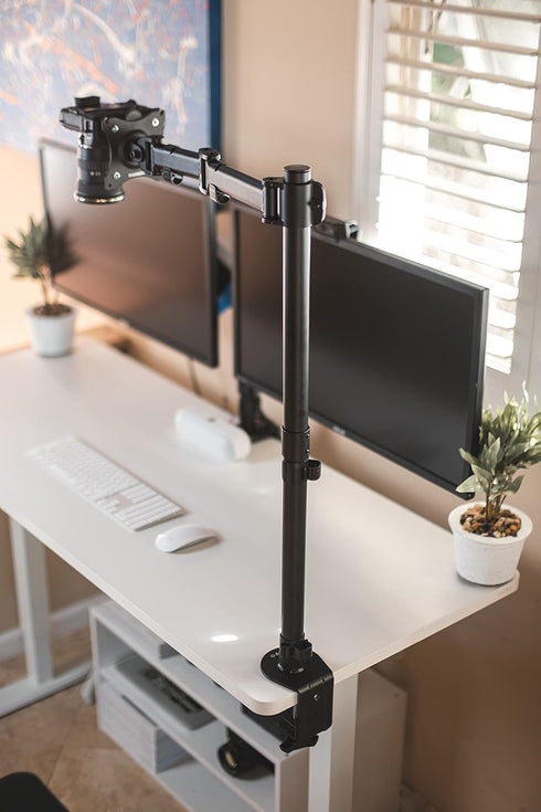 VIVO Universal VESA Adapter Bracket Kit for DSLR Cameras/Camcorders, 1/4 inch Mount, Attaches to Monitor Stands for