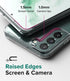 Ringke Fusion Case for Samsung Galaxy S22 Plus 5G (2022), Clear Anti-Yellowing Hard Back with Shockproof Bumper Cover