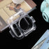 Fintie Clear Protective Case for Fujifilm Instax Mini 7+ Camera, Crystal Hard Shell Cover with Removable Rainbow Strap