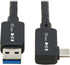 Tripp Lite 16 Foot VR Link Cable for Meta Oculus Quest 3/2, USB-A to USB-C Cord, USB 3.2 Gen 1, Lifetime Warranty