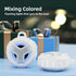 EBODA Bluetooth Shower Speaker, IPX7 Waterproof Portable Wireless Speaker, 2000mAh with Light for Home, Pool