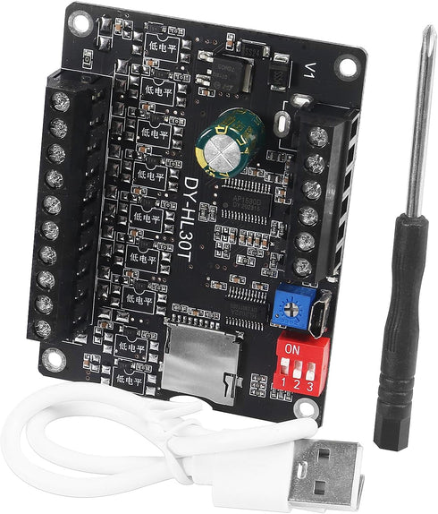 AITIAO 30W Voice Playback Module MP3 Music Player DC 9-24V Voice Broadcast Device