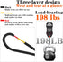 1 inch 198lbs Quick Release Camera Wrist Strap Compatible for Peak Design Buckle Adjustable Wide Load Capacity