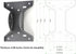1 11/16", 17 1/4"), Heavy Duty Universal Adjustable Antenna Mount Pole(OD Length Pole Mounting Bracket for Wall Eave
