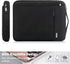 LANDICI 360° Protective Laptop Sleeve 11.6 Inch for Surface Pro 7 8 9, MacBook Air 11, Slim Shockproof Waterproof Black