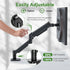Ekisemio 13 32 Inch Single Monitor Mount, to Monitor Arm, Adjustable Monitor Stand