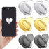 6 Pcs Cell Phone Ring Holder Stand, Adhesive Metal Finger Grip Universal Ring Holder for Cell Phone Tablet Accessories