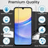 Samsung Galaxy A15 5G - 4 Pack Screen Protector & Camera Lens Protectors, Full Coverage, Anti-Fingerprint, Bubble Free.