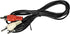 HQRP Stereo RCA to 3.5mm Audio Cable Compatible with Vizio Sound Bar Models, Mini Plug Cord Y-Splitter 5ft