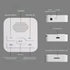 GizmoGlee 2 Pack MP3 4GB 500+ $3, Player Screen-Free Portable with Headphones & Speaker, Card Songs, HD Resin Panel