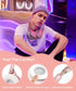 Headset, 90H Gift-H1 INFURTURE Pink Headphones Over Ear Headphones Active Noise Cancelling Bluetooth Headphones, Deep