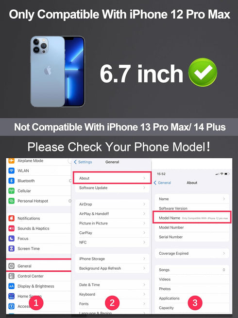 2 Pack Matte Screen Protector for iPhone 12 Pro Max 6.7 inch, Anti-Fingerprint Anti-Glare Tempered Glass Easy