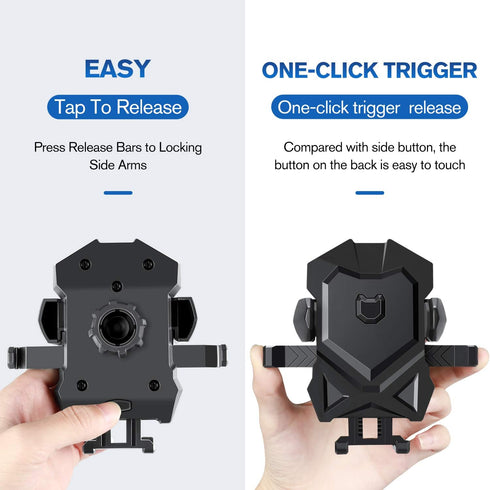 Universal Long Neck Phone Holder for Car, Compatible with iPhone Xs, XS Max, XR, 8, 7, S10, S9, LG and More