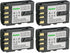 Kastar BN-V408 Battery 4-Pack - Replacement for JVC GR-D53, GR-D54, GR-D60, GR-D61, GR-D63, GR-D65, GR-D70