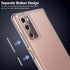 Rayboen Crystal Clear Case for Samsung Galaxy Note 20, Shockproof Protective Slim Fit Cover with Transparent Hard Back