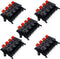 WP8-15 Spring Speaker Terminal Clip Push Release Connector Cable Terminals Strip Block, 5Pcs