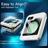 JETech Front Screen Protector for Samsung Galaxy Z Flip 6, 3-Pack Tempered Glass Film with Easy Installation Tool
