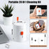 Laptop Phone Screen Cleaner Kit, Computer Keyboard Brush Cleaning Spray for iPhone, AirPods, MacBook, iPad, 20-in-1